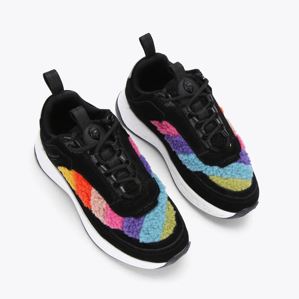 Kurt Geiger Kensington rainbow sneakers NIB